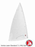 Ventoz Laser Standard MK2 Zeil  7.1 (ILCA 7) - Wit