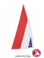 Ventoz Laser Pico zeil (5.2 m2) - RWB