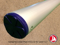 Optiparts Ondermast voor Ventoz Laser 4.7 (ILCA 4) zeil (EX2110)