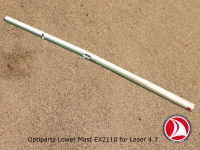 Optiparts Ondermast voor Ventoz Laser 4.7 (ILCA 4) zeil (EX2110)