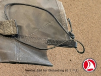 Ventoz strandzeil 6.5 m2 (blokarten)- All Black